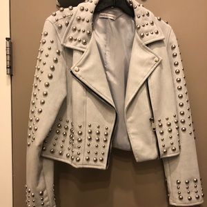 Studded suede Jacket